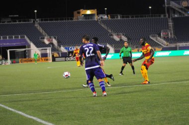 Orlando City SC, 29 Haziran 2016 'da Orlando Florida' daki Kamp Dünyası Stadyumu 'nda Fort Lauderdale Strikers' a ev sahipliği yaptı..