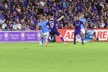 Orlando City 26 Temmuz 2018 'de Florida Exploria Stadyumu' nda NYC FC 'ye ev sahipliği yaptı. Fotoğraf: Marty Jean-Louis