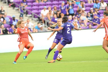 Orlando Pride, 27 Haziran 2018 tarihinde Orlando City Stadyumu 'nda Houston Dash' e ev sahipliği yaptı..  