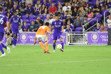 Orlando City SC, 22 Eylül 2018 'de Florida Exploria Stadyumu' nda Houston Dynamo 'yu ağırladı..