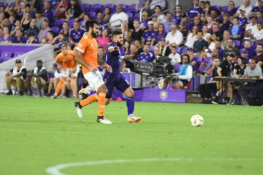Orlando City SC, 22 Eylül 2018 'de Florida Exploria Stadyumu' nda Houston Dynamo 'yu ağırladı..