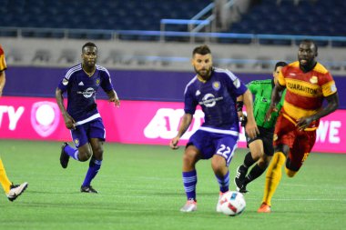 Orlando City SC, 29 Haziran 2016 'da Orlando Florida' daki Kamp Dünyası Stadyumu 'nda Fort Lauderdale Strikers' a ev sahipliği yaptı..