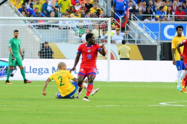 Brezilya, 8 Haziran 2016 tarihinde Orlando Florida 'daki Copa America Centenario' da Haiti ile karşılaştı..