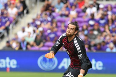 Orlando City 8 Nisan 2018 'de Orlando Florida' daki Exploria Stadyumu 'nda Portland Timbers' a ev sahipliği yaptı..