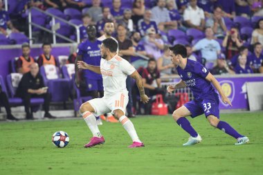 Orlando City, 23 Ağustos 2019 Cuma günü Florida, Orlando 'daki Exploria Stadyumu' nda Atlanta United 'a ev sahipliği yaptı.