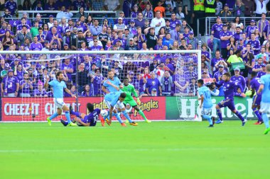Orlando City, 5 Mart 2017 'de Orlando City Stadyumu' nda NYC FC 'ye ev sahipliği yaptı..