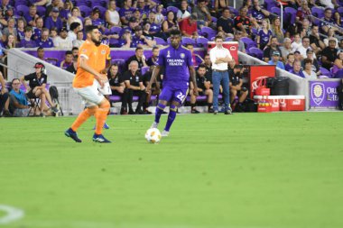 Orlando City SC, 22 Eylül 2018 'de Florida Exploria Stadyumu' nda Houston Dynamo 'yu ağırladı..