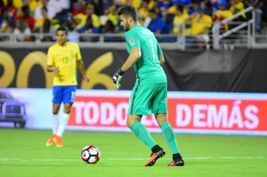 Brezilya, 8 Haziran 2016 tarihinde Orlando Florida 'daki Copa America Centenario' da Haiti ile karşılaştı..