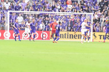 Orlando City, 31 Mart 2018 'de Orlando Florida' daki Exploria Stadyumu 'nda New York Red Bulls' a ev sahipliği yaptı..