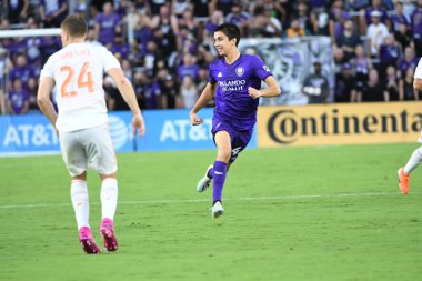 Orlando City SC, 6 Ağustos Salı günü Orlando Florida 'daki Exploria Stadyumu' nda oynanan ABD Kupası sırasında Atlanta United FC 'ye ev sahipliği yaptı..