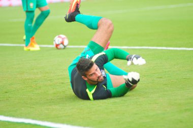 Brezilya, 8 Haziran 2016 tarihinde Orlando Florida 'daki Copa America Centenario' da Haiti ile karşılaştı..