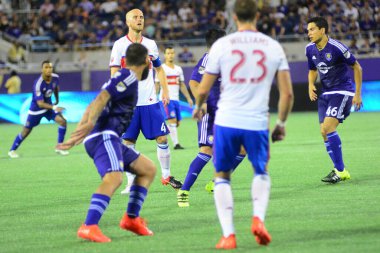 Orlando City, 24 Ağustos 2016 'da Orlando Florida' daki Kamp Dünyası Stadyumunda Toronto FC 'ye ev sahipliği yaptı..