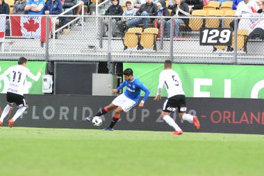 13 Ocak 2018 'de Orlando Florida' daki Spektrum Stadyumu 'nda düzenlenen Florida Kupası' nda Korucular Corinthianlara karşı..