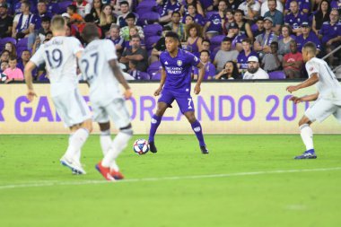 Orlando City 20 Şubat 2019 Çarşamba günü Orlando Fl 'daki Orlando City Stadyumu' nda New England 'a ev sahipliği yaptı.