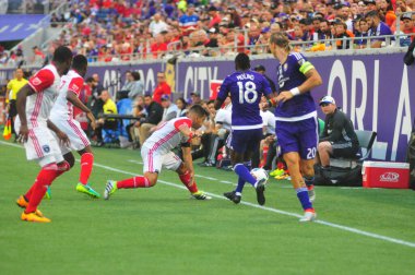 Orlando City SC, 18 Haziran 2016 'da Orlando Florida' daki Camp World Stadyumu 'nda San Jose Depremleri' ne ev sahipliği yaptı..