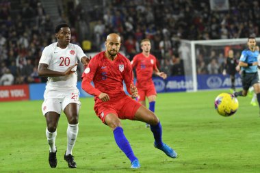 Amerikan Futbol Takımı 15 Kasım 2019 Cuma günü Orlando Florida 'daki Exploria Stadyumu' nda oynanan Concacaf Uluslar Ligi karşılaşmasında Kanada 'ya ev sahipliği yapmaktadır.