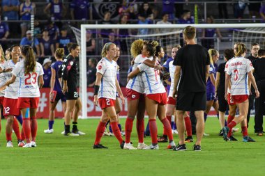 Orland Pride, 25 Ağustos 2018 'de Orlando Florida' daki Exploria Stadyumu 'nda Chicago Red Stars' a ev sahipliği yapıyor..  