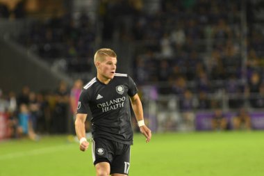 Orlando City 21 Nisan 2018 'de Orlando Florida' daki Exploria Stadyumu 'nda San Jose depremlerine ev sahipliği yaptı..  