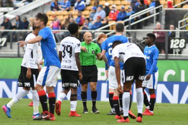 13 Ocak 2018 'de Orlando Florida' daki Spektrum Stadyumu 'nda düzenlenen Florida Kupası' nda Korucular Corinthianlara karşı..