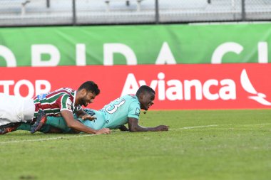 Fluminense, Florida Kupası 'nda 15 Ocak 2018' de Orlando Florida 'da oynanan Spektrum Stadyumu' nda Barcelona SC 'ye karşı..
