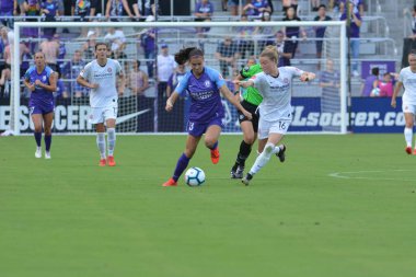 Orlando Pride 14 Nisan 2019 'da Orlando City Stadyumu' nda Portand Thorns 'a ev sahipliği yapıyor.