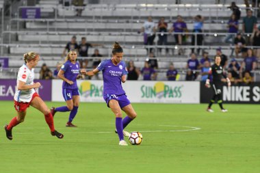 Orland Pride, 25 Ağustos 2018 'de Orlando Florida' daki Exploria Stadyumu 'nda Chicago Red Stars' a ev sahipliği yapıyor..  