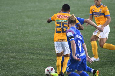 Atlanta United sunucusu Tigres & MLS Homegrown takımları 31 Temmuz 2018 'de Atlanta, Georgia' da düzenlenen MLS All Star haftasında. Fotoğraf: Marty Jean-Louis