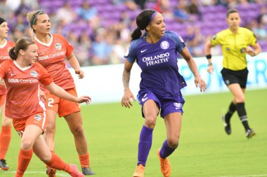 Orlando Pride, 27 Haziran 2018 tarihinde Orlando City Stadyumu 'nda Houston Dash' e ev sahipliği yaptı..  