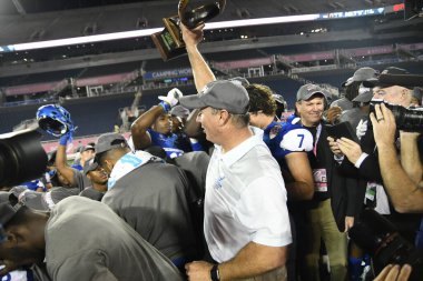 Georgia State Face Batı Kentucky Cure Bowl sırasında 16 Aralık 2017 'de Orlando Florida' daki Citrus Bowl 'da.  