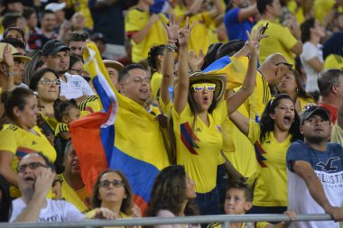 ABD Kolombiya 'ya karşı Raymond James Stadyumu' nda 11 Ekim 2018 'de.  