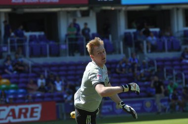 Orlando City SC, 9 Nisan 2019 'da Orlando, Florida' daki Citrus Bowl 'da New York Red Bulls' a ev sahipliği yapıyor..  