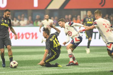1 Ağustos 2018 tarihinde Atlanta 'daki Mercedez Benz Stadyumu' nda tüm yıldızlar Juventus 'a karşı..