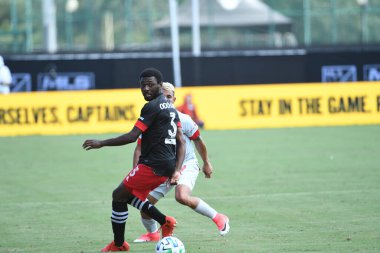 Toronto FC, 13 Temmuz 2020 tarihinde Orlando Florida 'daki ESPN Wild World of Sports' ta düzenlenen MLS Back Tournament sırasında D.C. United ile karşılaştı. Fotoğraf: Marty Jean-Louis