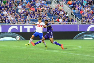 Orlando City, 24 Ağustos 2016 'da Orlando Florida' daki Kamp Dünyası Stadyumunda Toronto FC 'ye ev sahipliği yaptı..