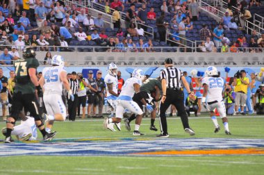 Kuzey Carolina 29 Aralık 2015 tarihinde Orlando Florida 'daki Kamp Dünya Stadyumu' nda oynanan Russell Atletizm Kupası 'nda Baylor ile karşılaşacak.. 