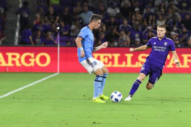 Orlando City 26 Temmuz 2018 'de Florida Exploria Stadyumu' nda NYC FC 'ye ev sahipliği yaptı. Fotoğraf: Marty Jean-Louis