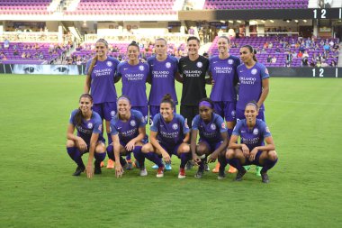 Orlando Pride, 23 Mayıs 2018 'de Orlando Florida' daki Exploria Stadyumu 'nda Kuzey Carolina Cesareti' ne ev sahipliği yapmaktadır..  