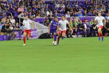 Orland Pride, 25 Ağustos 2018 'de Orlando Florida' daki Exploria Stadyumu 'nda Chicago Red Stars' a ev sahipliği yapıyor.. 