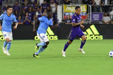 Orlando City 26 Temmuz 2018 'de Florida Exploria Stadyumu' nda NYC FC 'ye ev sahipliği yaptı. Fotoğraf: Marty Jean-Louis