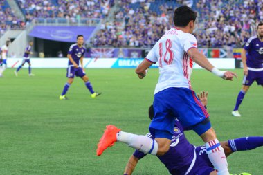 Orlando City, 24 Ağustos 2016 'da Orlando Florida' daki Kamp Dünyası Stadyumunda Toronto FC 'ye ev sahipliği yaptı..