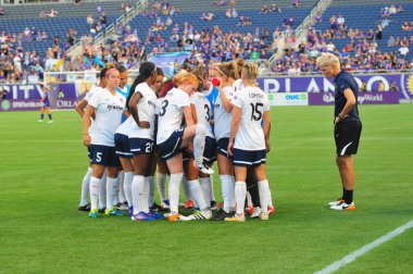 Orlando Pride 26 Ağustos 2016 'da Orlando Florida' daki Camp World Stadyumu 'nda Washington Spirit' e ev sahipliği yaptı..  
