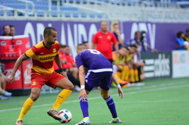 Orlando City SC, 29 Haziran 2016 'da Orlando Florida' daki Kamp Dünyası Stadyumu 'nda Fort Lauderdale Strikers' a ev sahipliği yaptı..