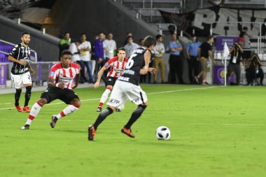 Korintliler, 10 Ocak 2018 'de Orlando City Stadyumu' nda düzenlenen Florida Kupası 'nda PSV Eindhoven' a karşı.