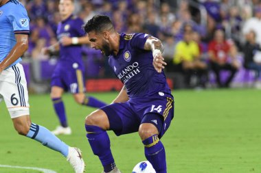 Orlando City 26 Temmuz 2018 'de Florida Exploria Stadyumu' nda NYC FC 'ye ev sahipliği yaptı. Fotoğraf: Marty Jean-Louis