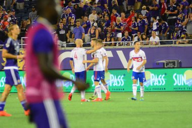 Orlando City, 24 Ağustos 2016 'da Orlando Florida' daki Kamp Dünyası Stadyumunda Toronto FC 'ye ev sahipliği yaptı..