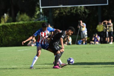 30 Temmuz 2019 'da Orlando Florida' daki Disney 'in Vahşi Spor Dünyası' nda düzenlenen MLS Allstar Haftası sırasında MLS Homegrown oyunu.