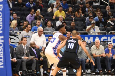 Orlando Magic, Philadelphia 76ers 'ı 14 Kasım 2018' de Orlando Florida 'daki Amway Center' da ağırlıyor..  
