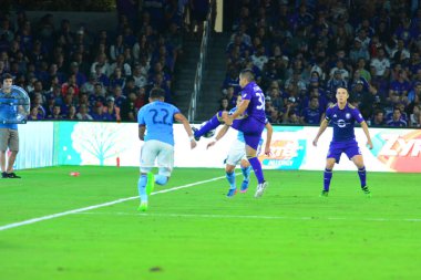 Orlando City, 5 Mart 2017 'de Orlando City Stadyumu' nda NYC FC 'ye ev sahipliği yaptı..  