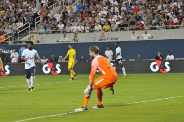 Paris Saint-Germain, Tottenham Hotspur 'a karşı 22 Temmuz 2017' de Orlando Florida 'daki Citrus Bowl' da.  