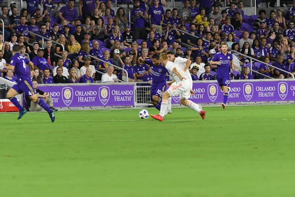 Orlando City Ospita Atlanta United All Exploria Stadium Agosto 2018 — Foto Stock